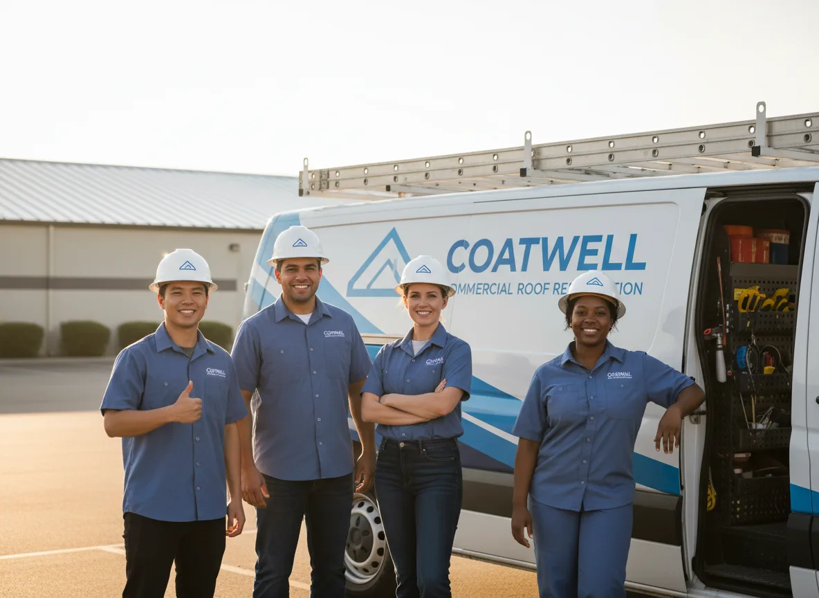 Commercial roof coating company in Medford, NJ